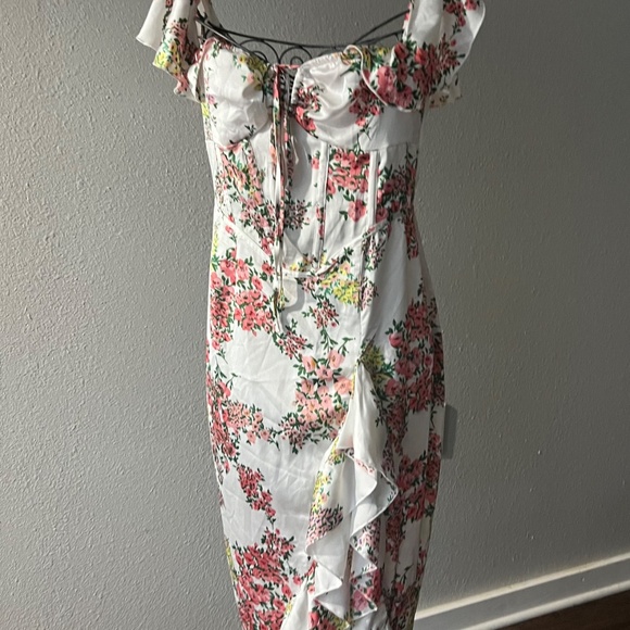 Floral Midi Dress - Picture 2 of 3
